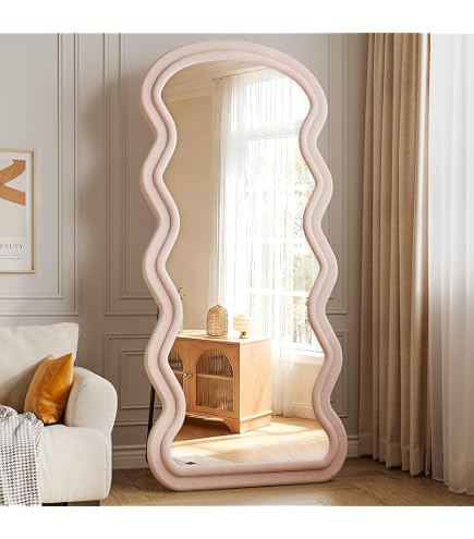 Amazon.com: BOJOY Full Length Wavy Mirror, 63